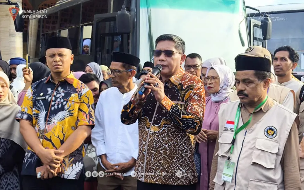 Lepas Keberangkatan JCH Ke Tanah Suci, Ini Harapan Wali Kota