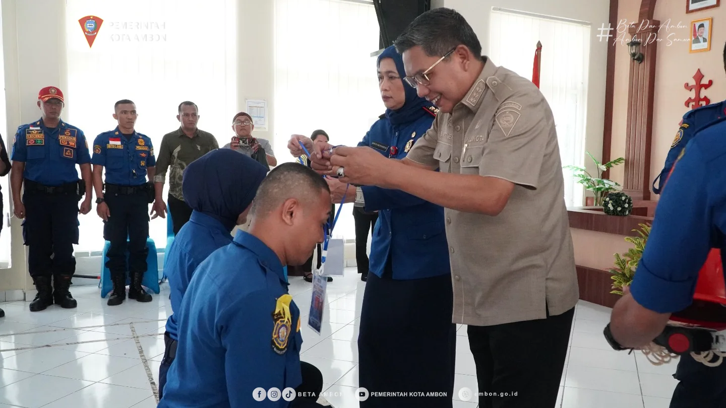 Tingkatkan Kualutas Pelayanan Publik, Damkar Ambon Gelar In House Training 